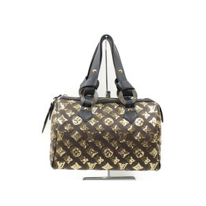 Louis Vuitton Fall Winter Speedy Eclipse Black All Sequins Handbag Boston Bag